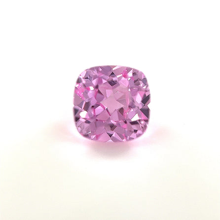 6mm Exceptional Cushion Lab Created Medium Pink Sapphire