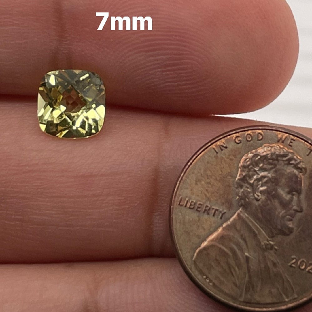 7.00-7.00 mm Premium Cushion Sapphire