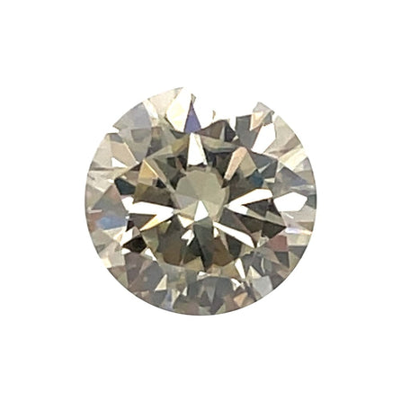 6.5mm Exceptional Round Yellow Moissanite