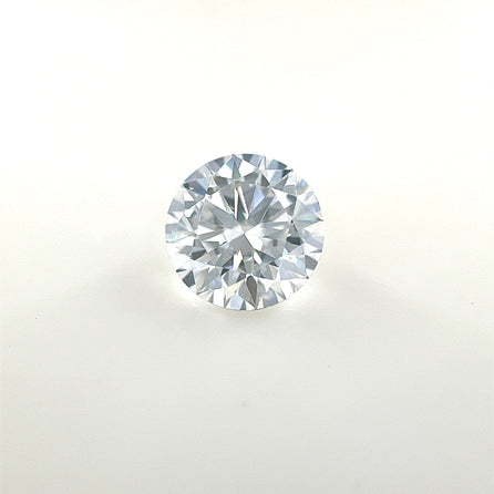6.5mm Round White Moissanite