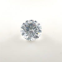 7mm Round White Moissanite