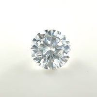 7.5mm Round White Moissanite