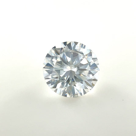 7.5mm Round White Moissanite