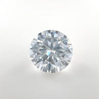 9mm Round White Moissanite