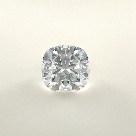 6mm Cushion White Moissanite