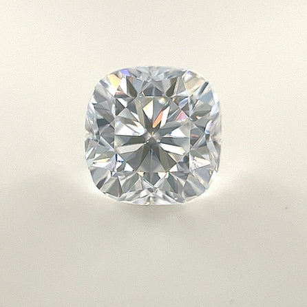 7.5mm Cushion White Moissanite