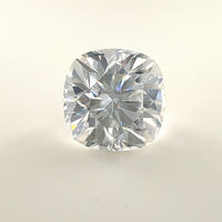 8mm Cushion White Moissanite