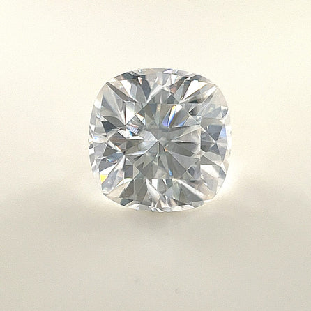 8mm Cushion White Moissanite