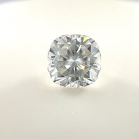 9mm Cushion White Moissanite
