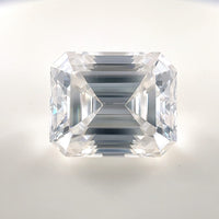 12x10 Emerald White Moissanite