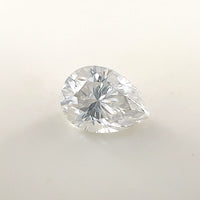 7x5 Pear White Moissanite