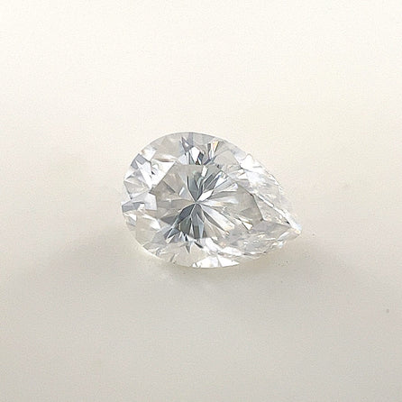 7x5 Pear White Moissanite