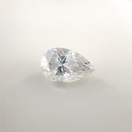 8x5 Pear White Moissanite