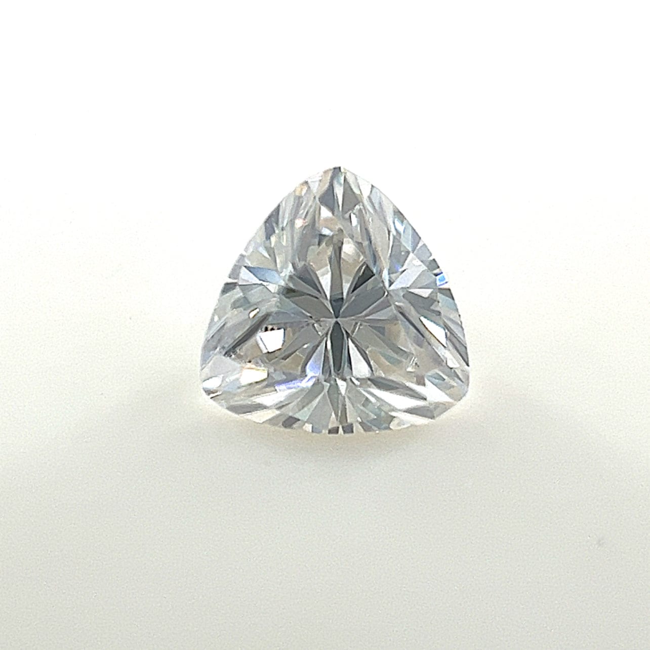 6mm Trillion White Moissanite