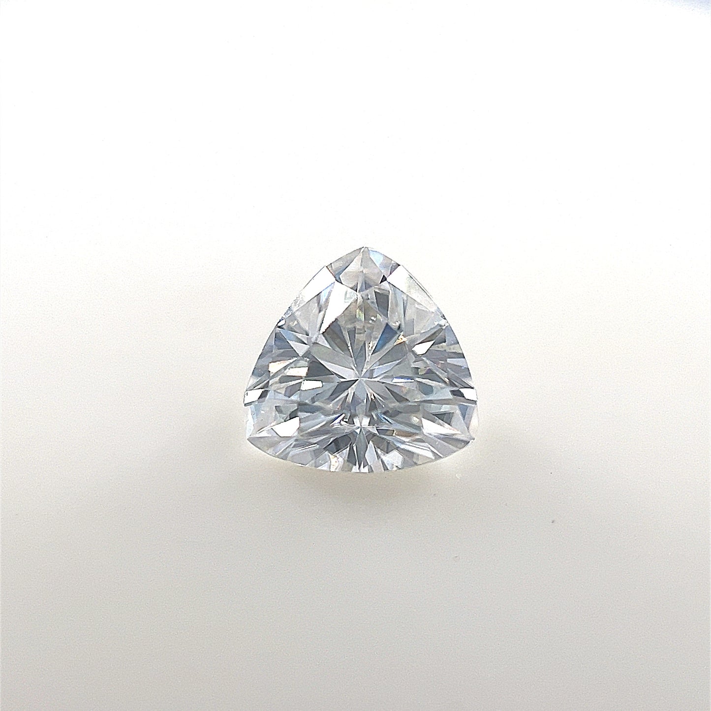 7mm Trillion White Moissanite