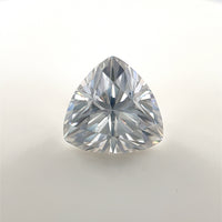 9mm Trillion White Moissanite