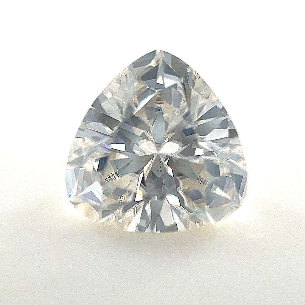 10mm Trillion White Moissanite