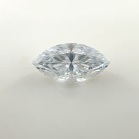 9x4.5 Marquise White Moissanite