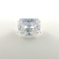 8x6 Emerald Radiant White Moissanite