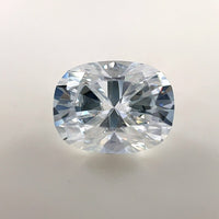 9x7 Cushion White Moissanite