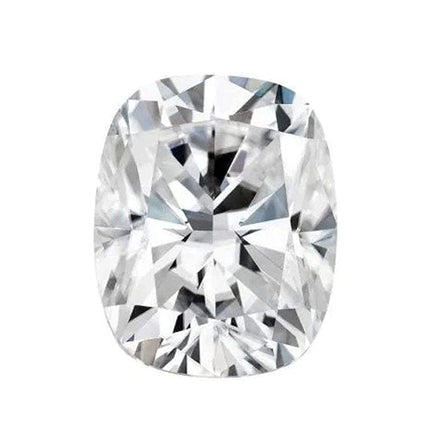 9x7 Cushion White Moissanite