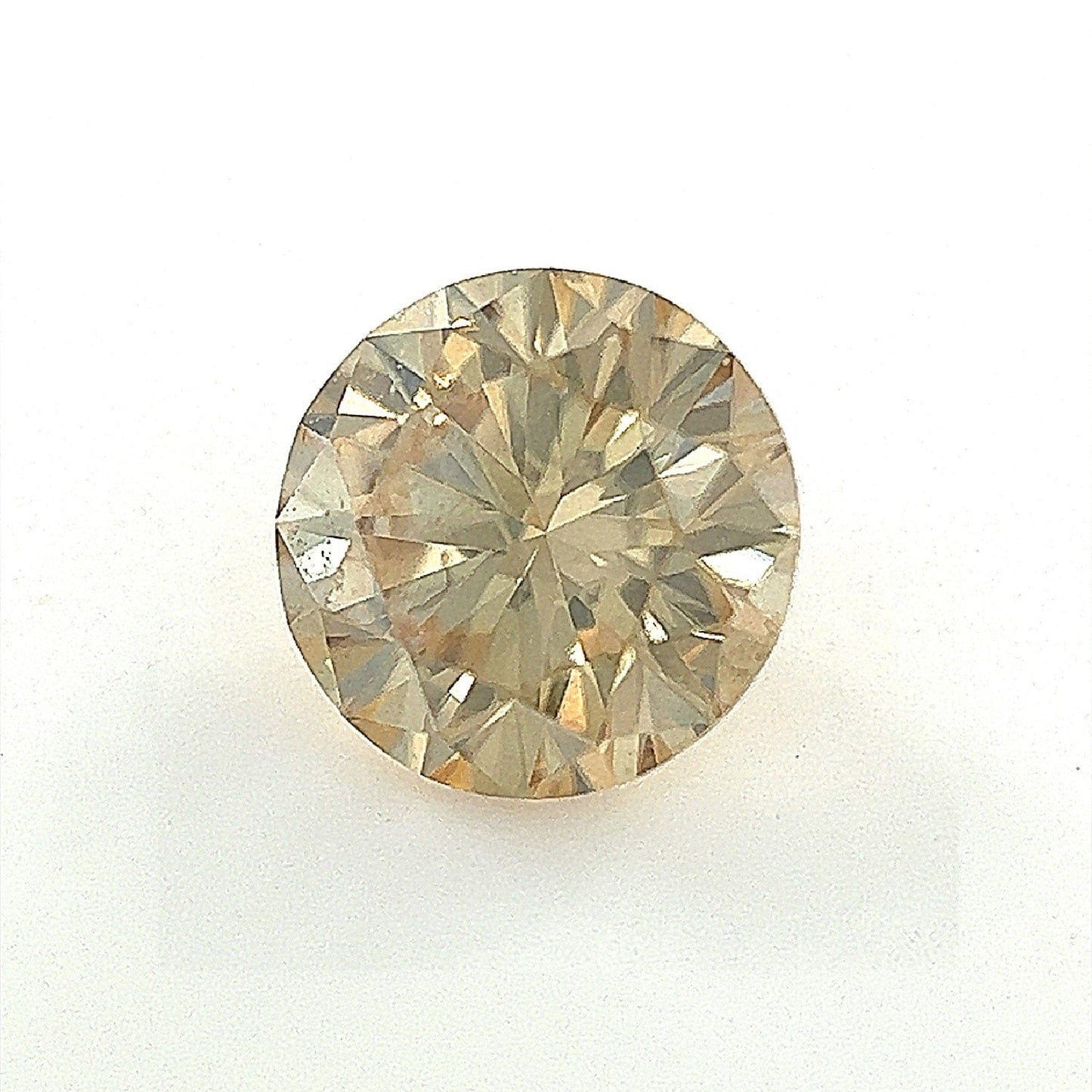 5.20mm Premium Round Brown Moissanite