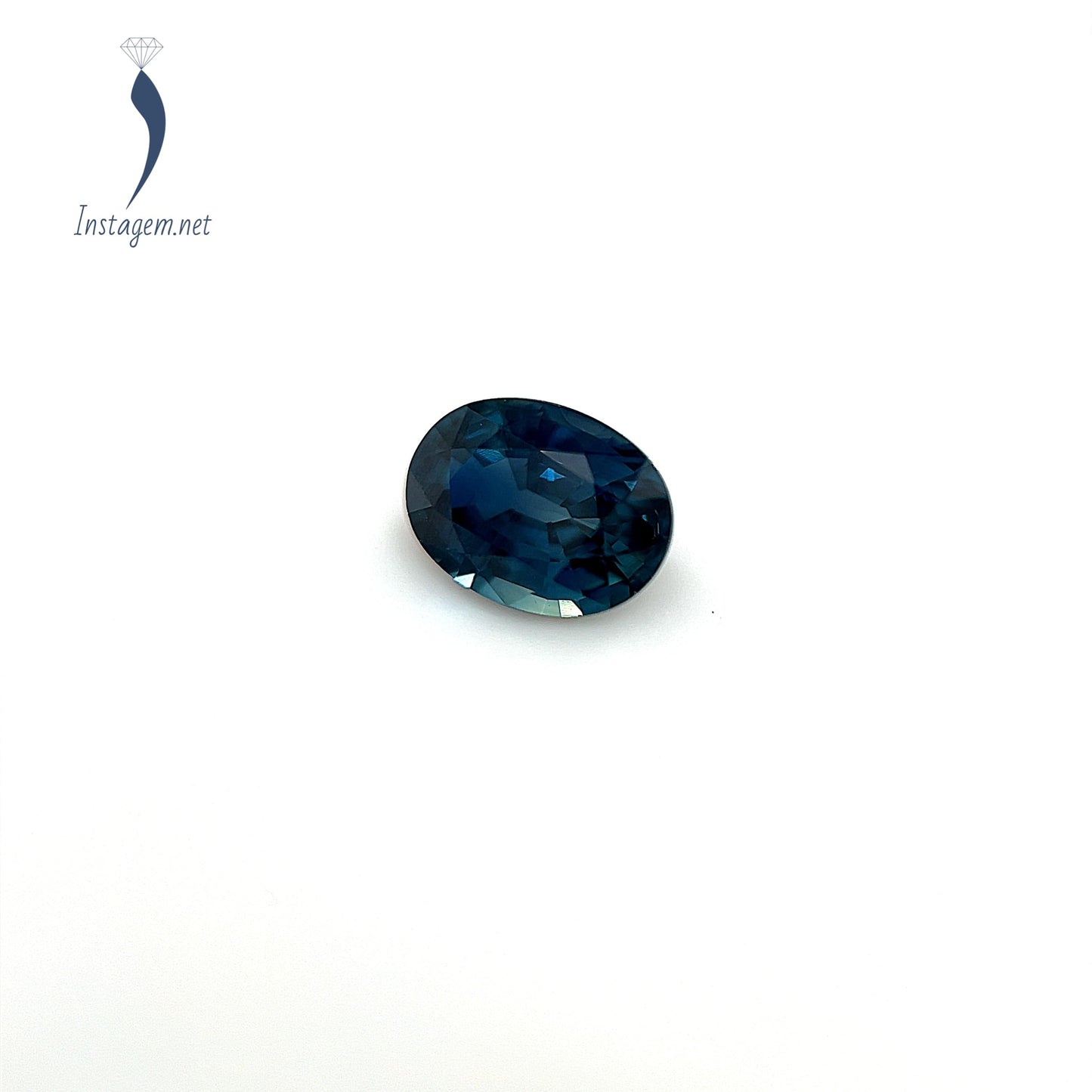 7.1x5.2mm Oval Blue Sapphire