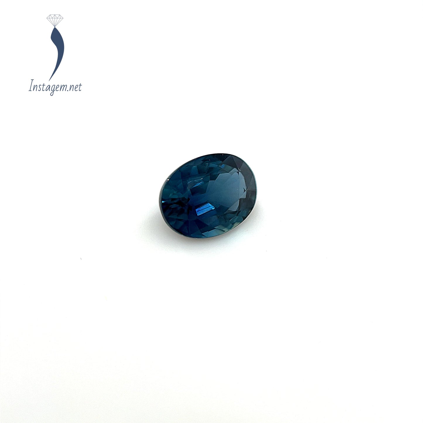 7.1x5.2mm Oval Blue Sapphire