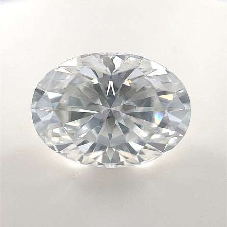 14x10 Exceptional Oval White Moissanite
