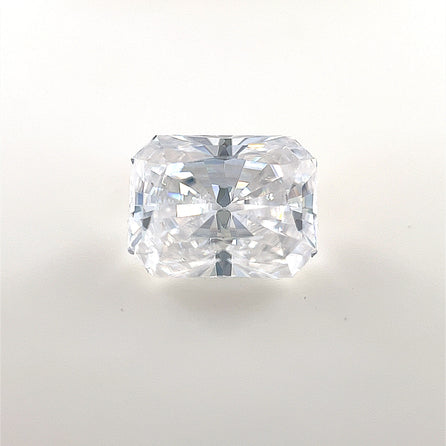 9x7 Emerald Radiant White Moissanite