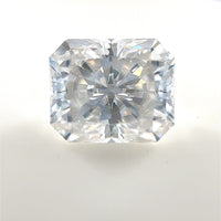 12x10 Emerald Radiant White Moissanite