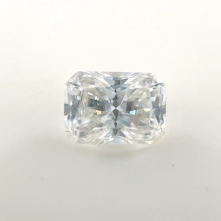 7x5 Emerald Radiant White Moissanite