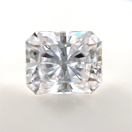 11x9 Emerald Radiant White Moissanite