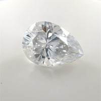13x9 Pear White Moissanite