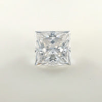 5.5mm Square Princess White Moissanite