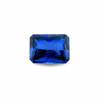 8x6 Exceptional Emerald Radiant Lab Created Sapphire