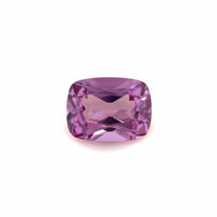 8x6 Exceptional Cushion Lab Created Purple Sapphire