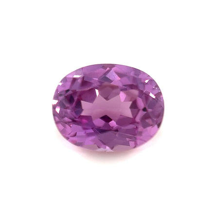 9x7 Exceptional Oval Lab Created Purple Sapphire