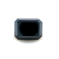 8x6 Emerald Black Moissanite