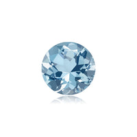 9mm Round Aquamarine