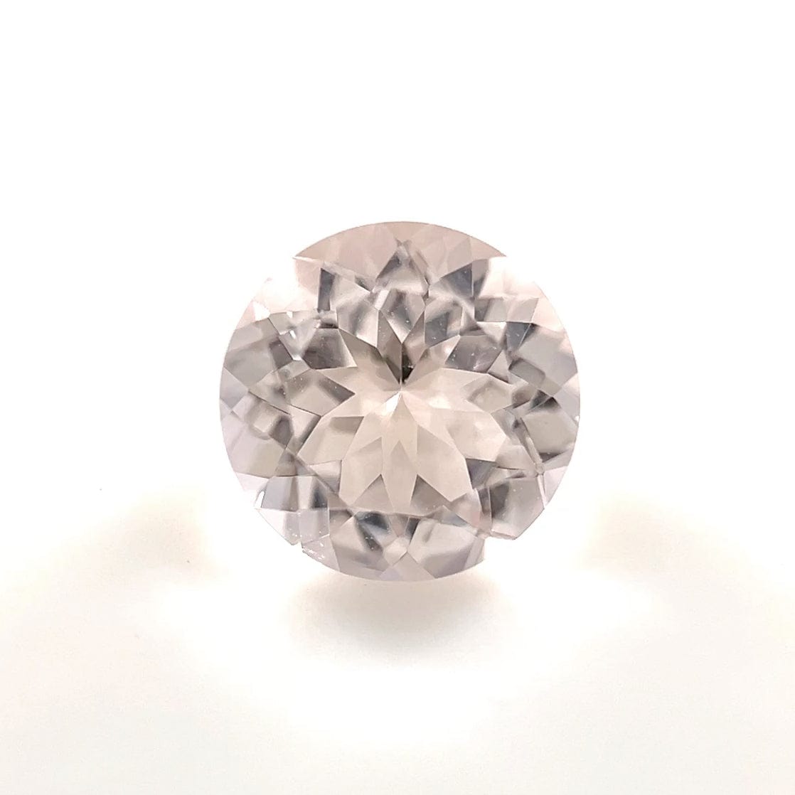 7mm Round Morganite