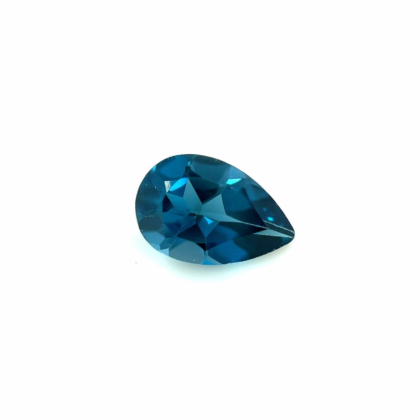 9x6 Pear London Blue Topaz