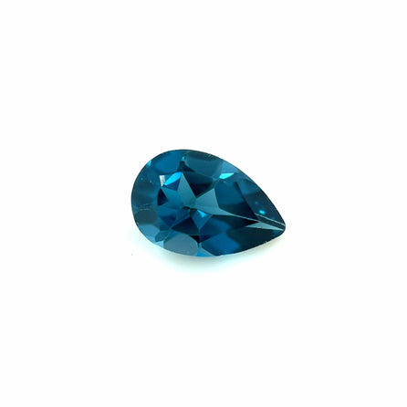 9x6 Pear London Blue Topaz