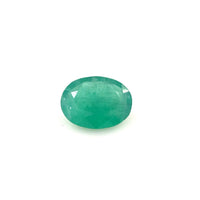 8x6 Oval Natural Emerald