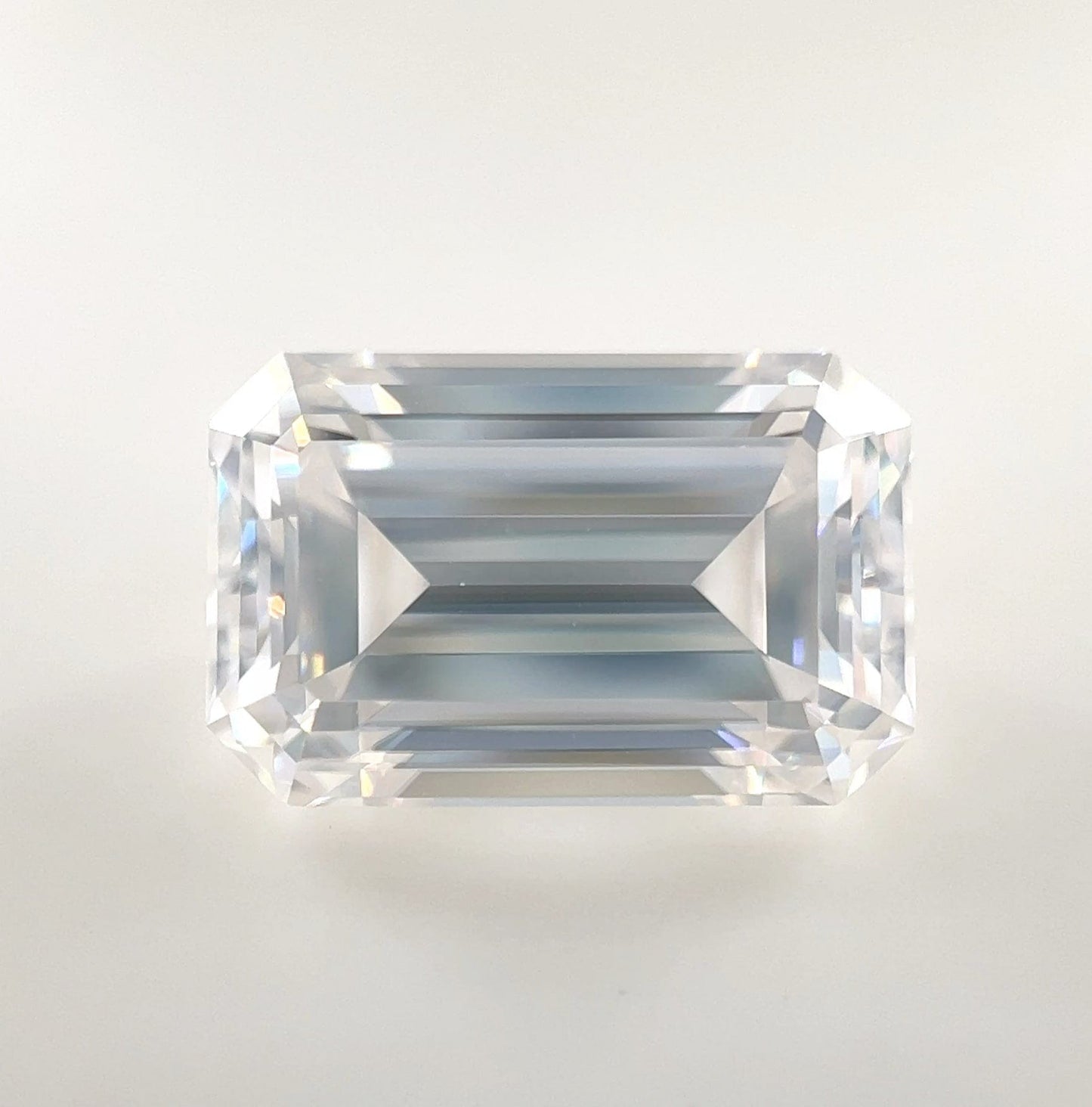 13.0x11.0 Emerald White Moissanite