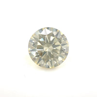8mm Round Yellow Moissanite