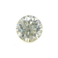 9mm Round Yellow Moissanite
