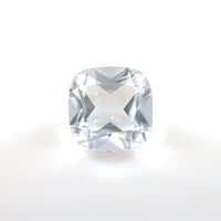 7mm Cushion White Topaz
