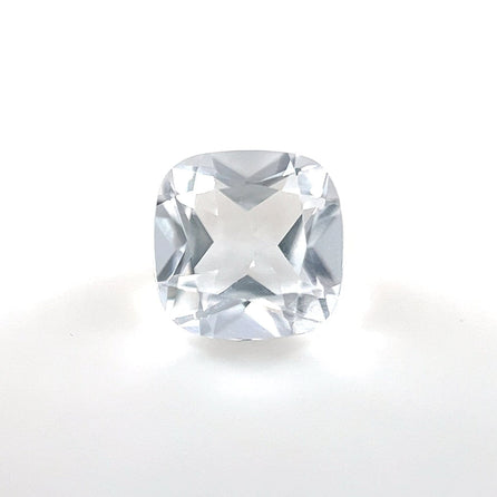 7mm Cushion White Topaz