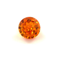 6mm Exceptional Round Lab Created Orange Sapphire